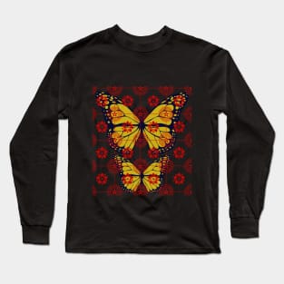 Butterfly Tile Long Sleeve T-Shirt